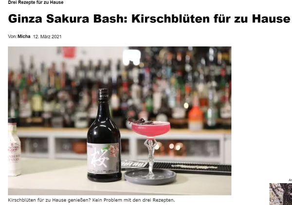 Sumikai - Ginza Sakura Bash: Cherry blossoms at home