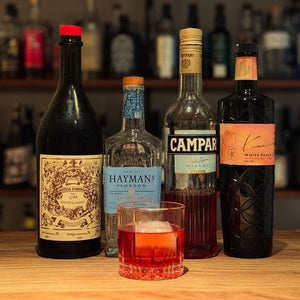 White Peach Negroni - a fruity twist on the original