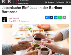 Peter Eichhorn for the BCB: Japanese influences in the Berlin bar scene