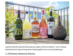 nomyblog: Chill Green Botanical Shochu - the spring shopping basket 2025