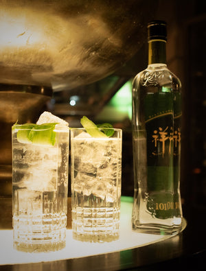 The "Kyūri" - a Shochu cocktail by Benjamin Panek from the Hotel de Rome