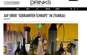 DRINKS Magazine - FOR A "BURNED SNAP" AT ZYANKALI