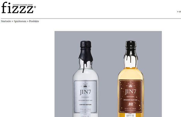 fizzz: JIN7 - exclusive handcrafted gins from Japan