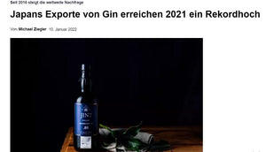 Sumikai - Japan's gin exports reach a record high in 2021