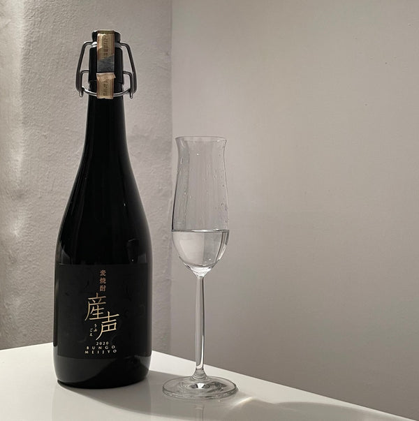 With blossom yeast: discover the Ubugoe Shochu from Oita with us