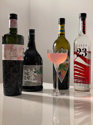 "Sakura Mexikana": your spring drink with Kanade Sakura liqueur