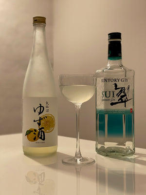 Yuzu sake and gin - a delicious dream team