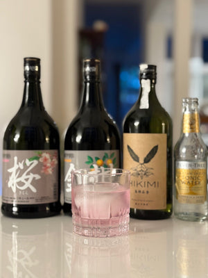 "Herbal Infusion" Shochu cocktail - intense and aromatic