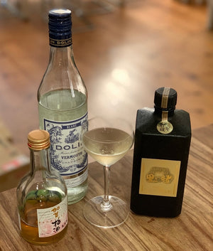 Akebono No Ume Shochu cocktail