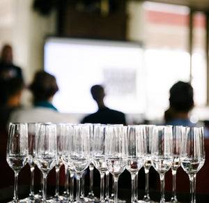 Shochu tasting at the Goldfisch Bar