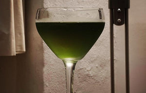 Green Planet - Whisky cocktail with matcha liqueur