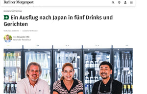 "A trip to Japan in 5 drinks and dishes" - Morgenpost Tasting September