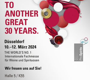 Visit us from March 10-12 at the ProWein in Düsseldorf
