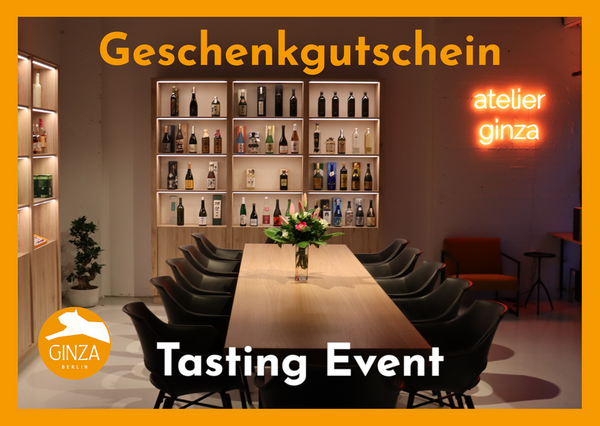 Gift voucher for a tasting at Ginza Berlin