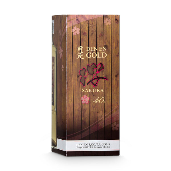 DEN-EN Gold Sakura Cask Shochu