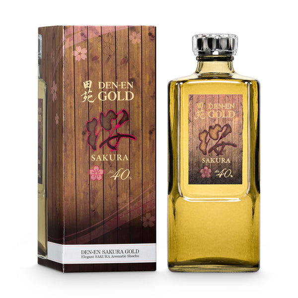 DEN-EN Gold Sakura Cask Shochu